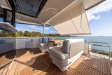 Prestige F5.7 for sale - aft bimini stbd